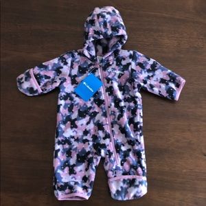 NWT Columbia infant fireside cuddle bunting fleece